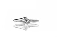 Anello Promesse Donna Venere in Oro bianco Diamante FE44/0,04-14 - FE44/0,04-14
